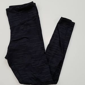 Champion dark blue athletic leggings size L